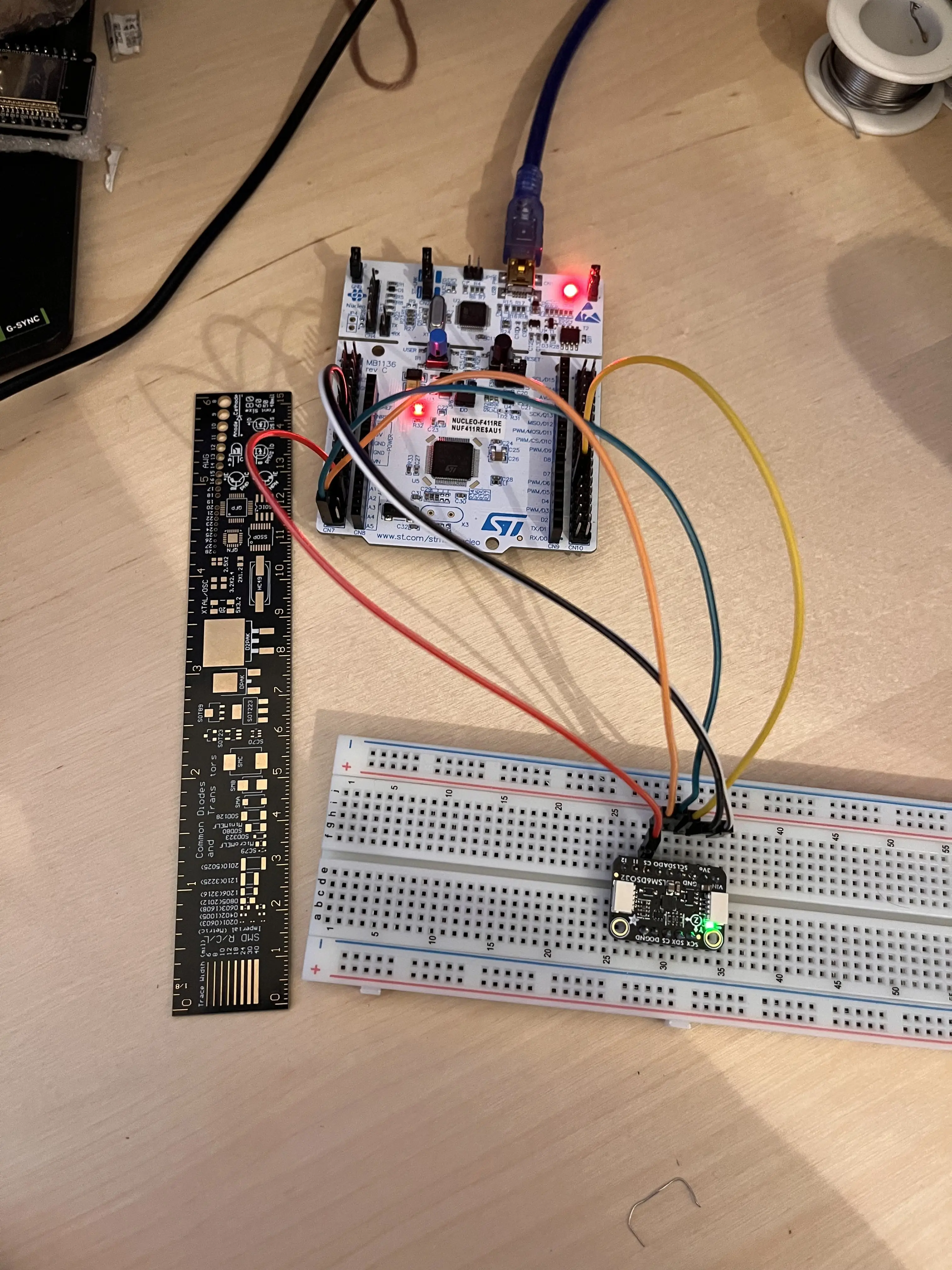 SPI breadboard wiring diagram